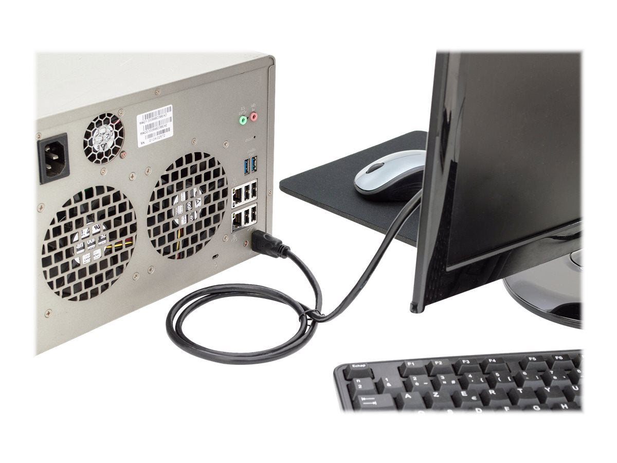 DIGITUS HDMI High Speed Anschlusskabel Typ A St/St 5.0m Detailansicht