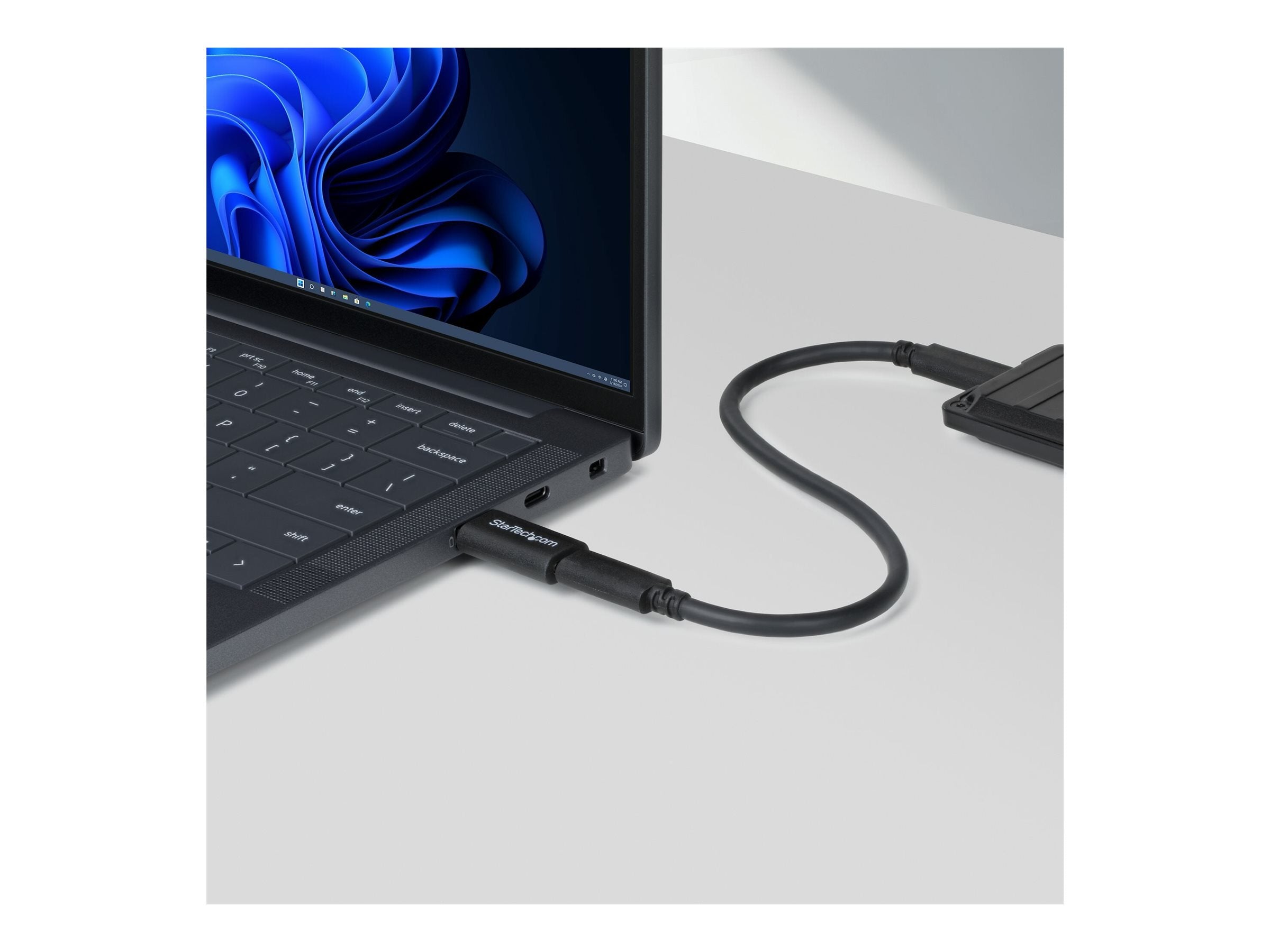 STARTECH.COM USB-A zu USB-C Adapter USB-A Stecker zu USB-C Buchse Konverter USB 10Gbps 5V 900mA