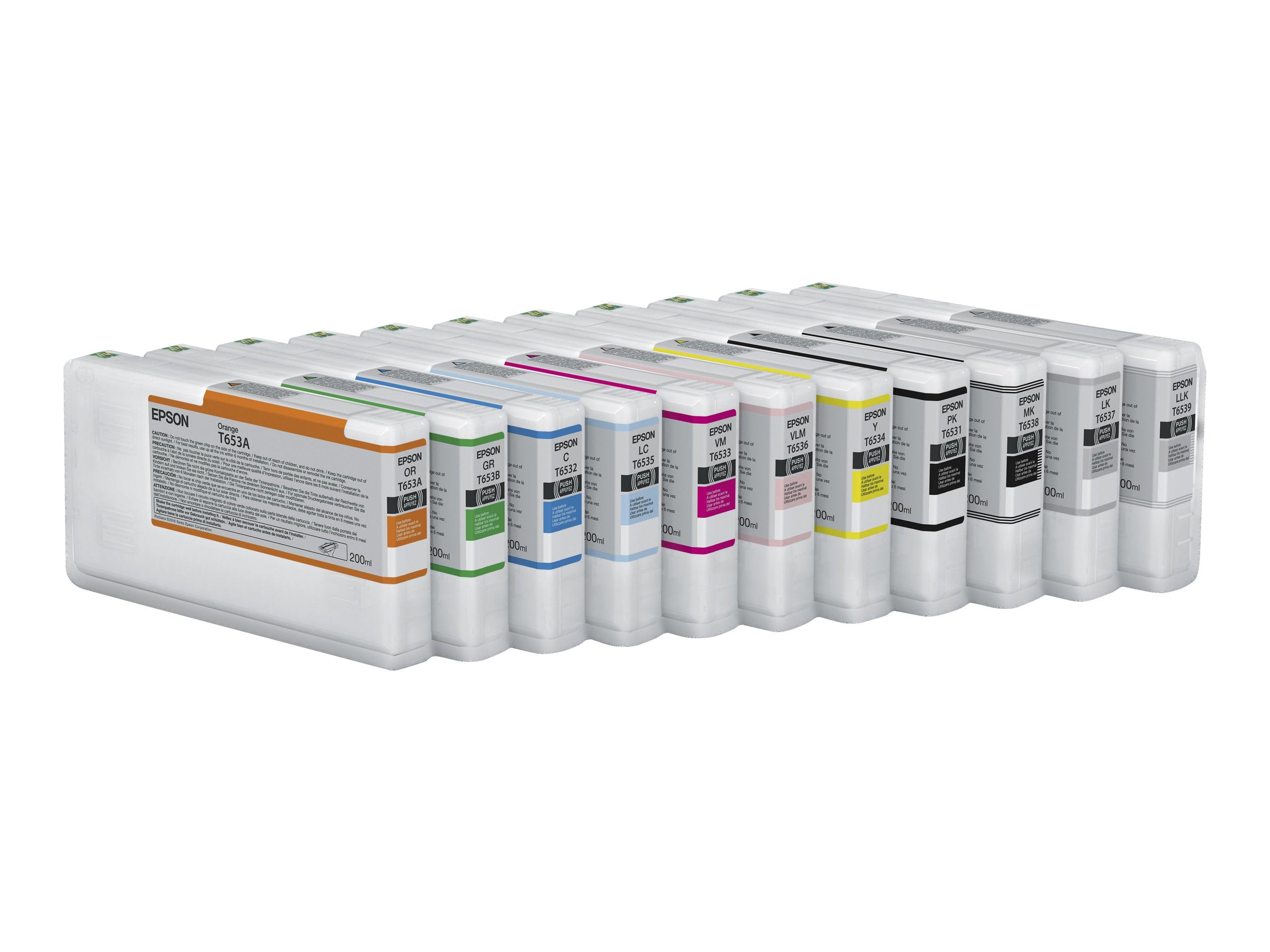 EPSON 5LB T913A Orange Ink Cartridge 200ml Vorderansicht