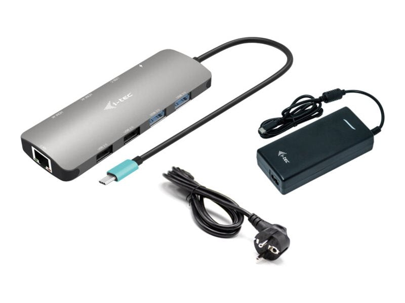 I-TEC USB-C Metal Nano Dock Vorderansicht