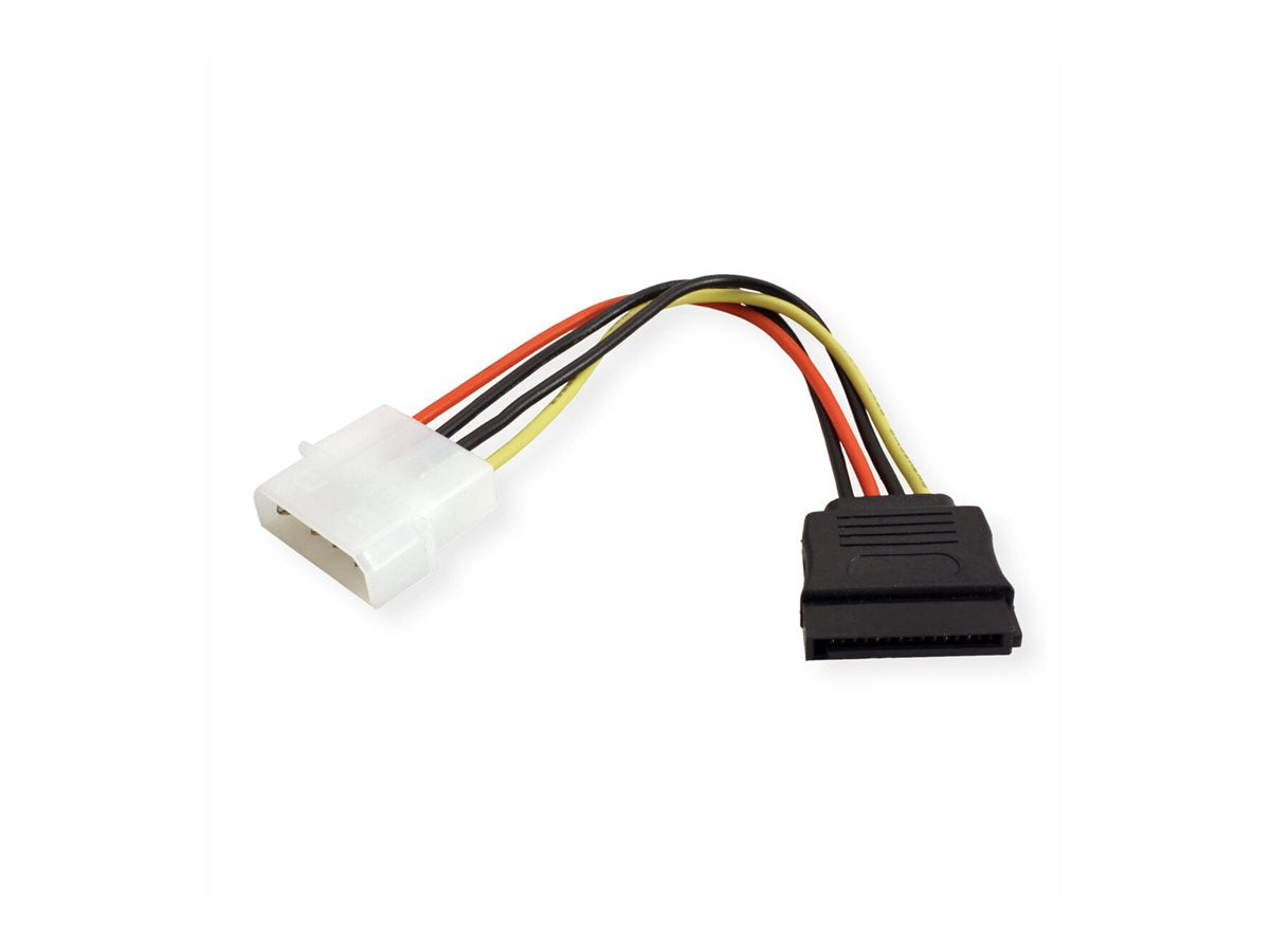 ROLINE Adapterkabel 4 pol. HDD / SATA 0,15m - Detailansicht