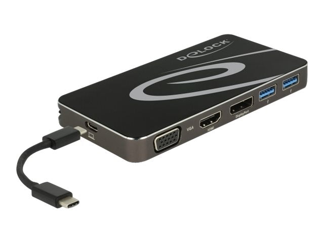 DELOCK USB Type-C 3.2 Dockingstation Vorderansicht