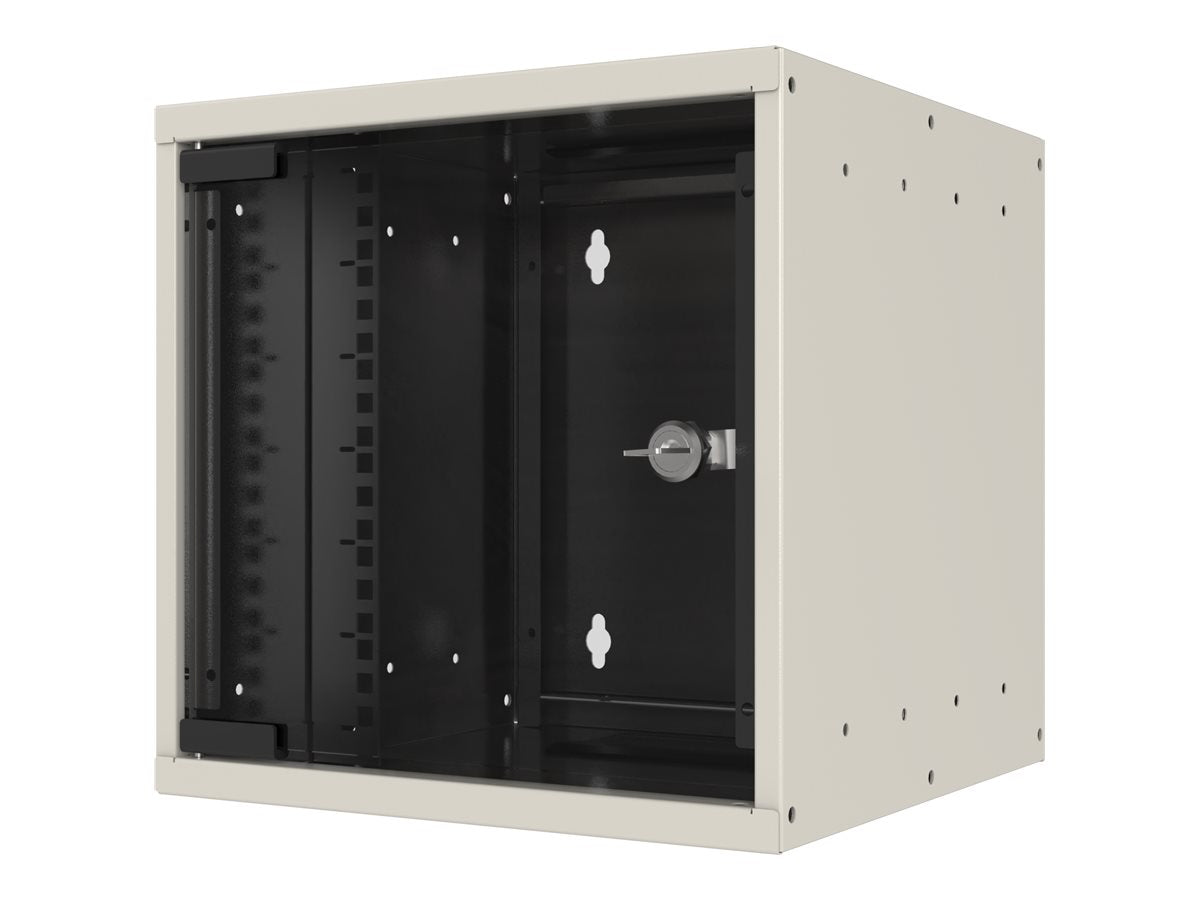 EFB 25,4cm 10 Zoll 4HE Wandgehäuse Vorderansicht