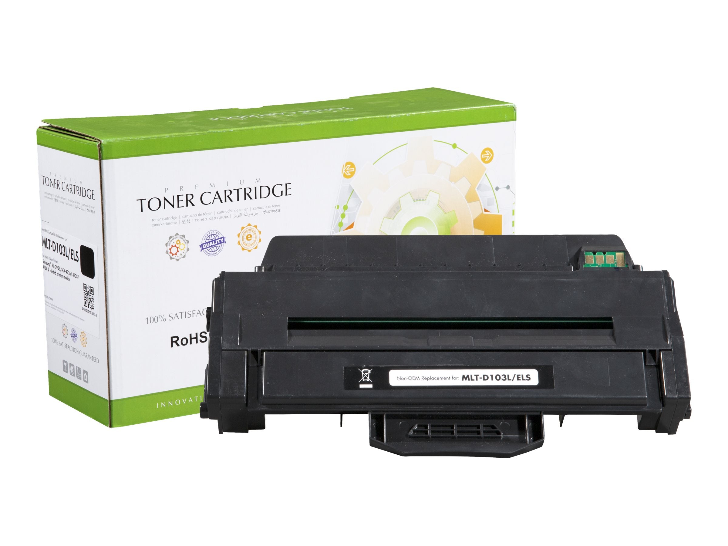 STATIC Tonerpatrone Samsung MLT-D103L schwarz - Vorderansicht