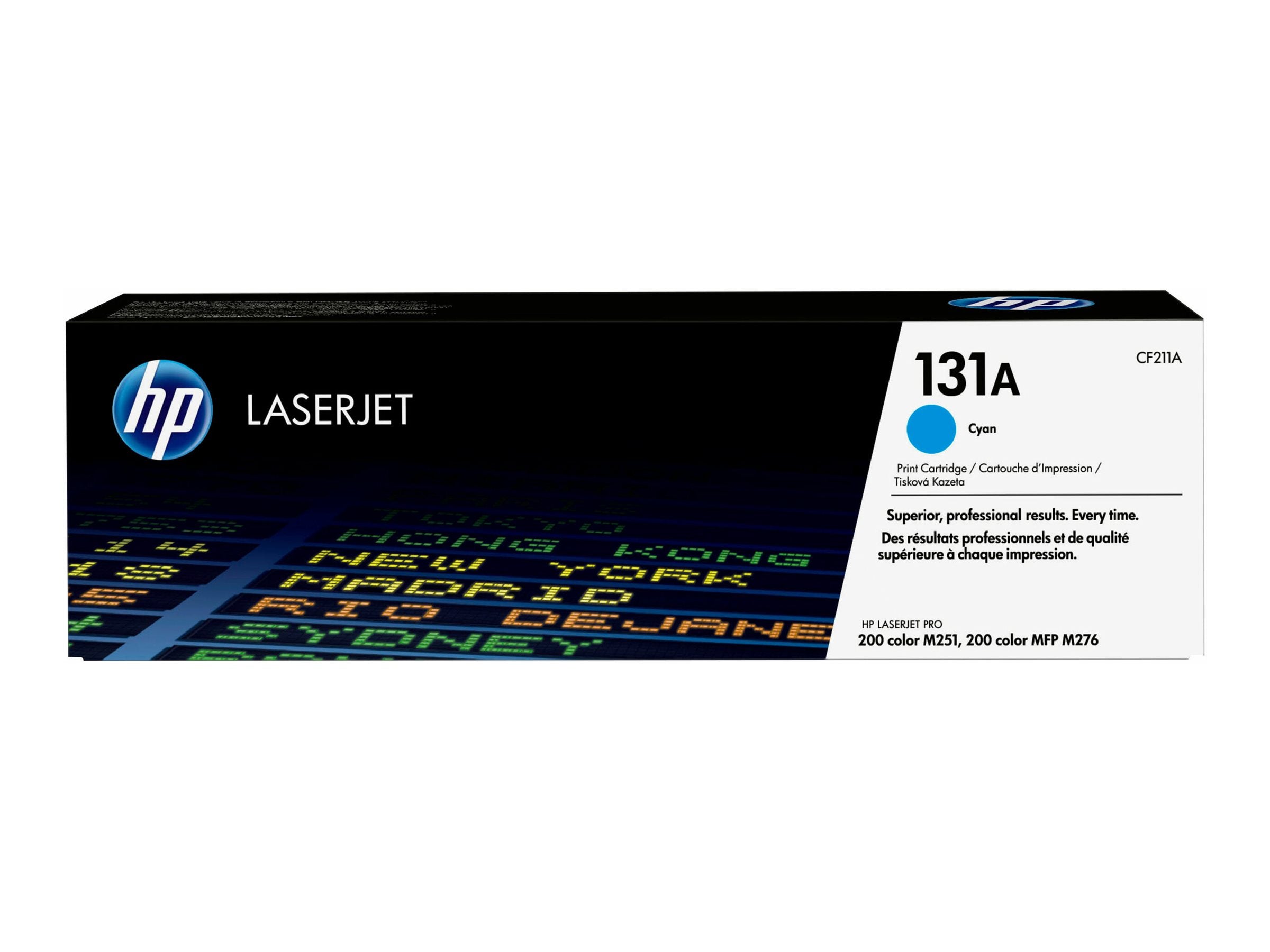 HP 131A Tonerpatrone CF211A cyan Vorderansicht