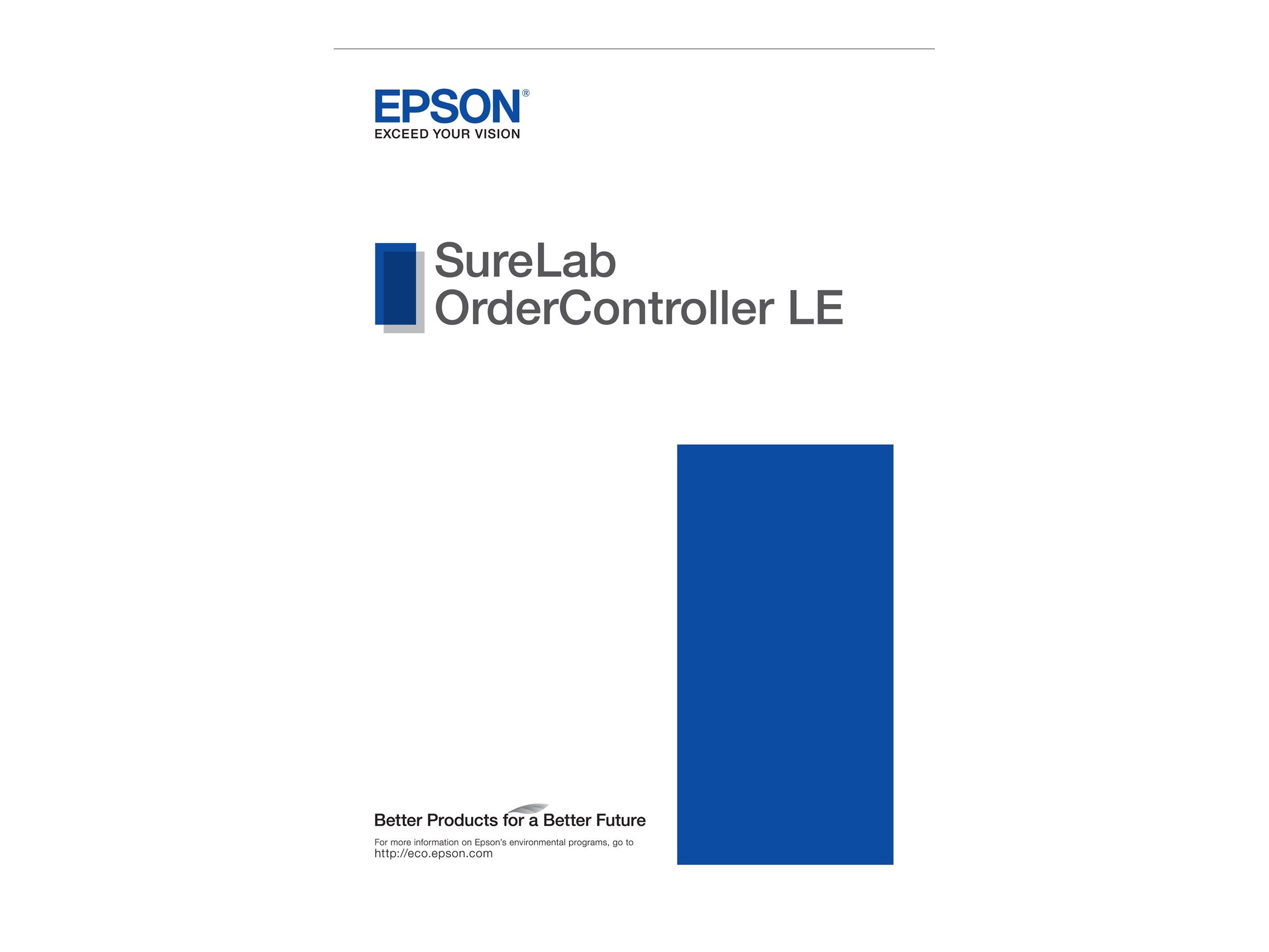 EPSON SureLab OrderController LE Vorderansicht