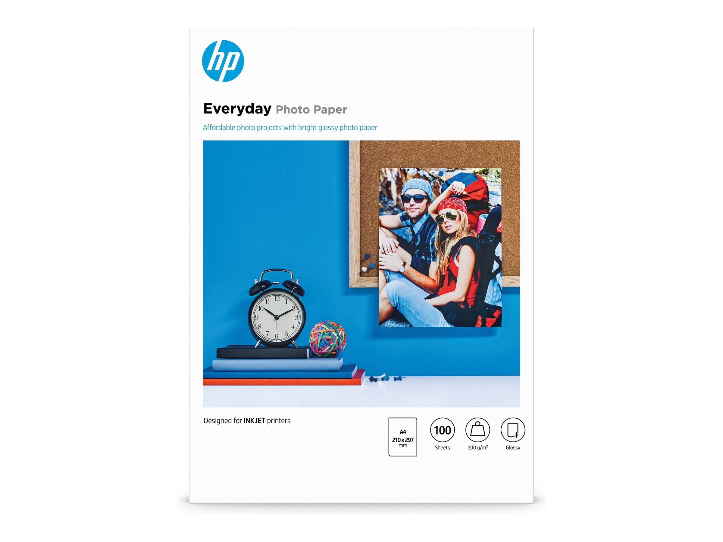 HP Q2510A Fotopapier Stapelansicht
