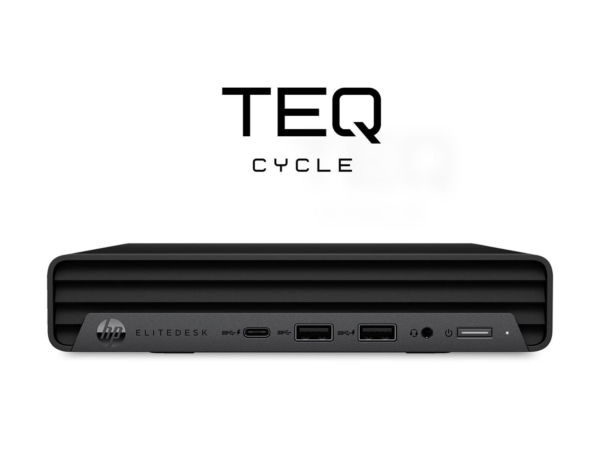 TEQCYCLE HP EliteDesk 800 G4 Intel Core i5-8400T 16GB 512 M.2 BL W11P USFF Premium