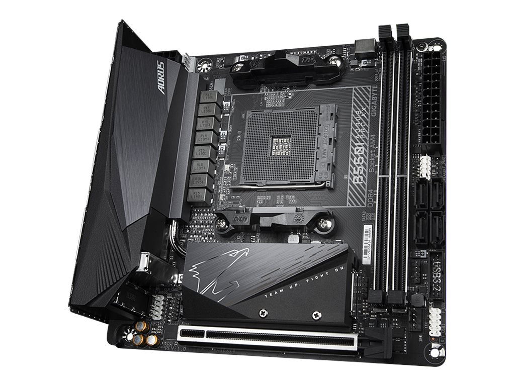 GIGABYTE B550I AORUS PRO AX Motherboard Anschlussübersicht