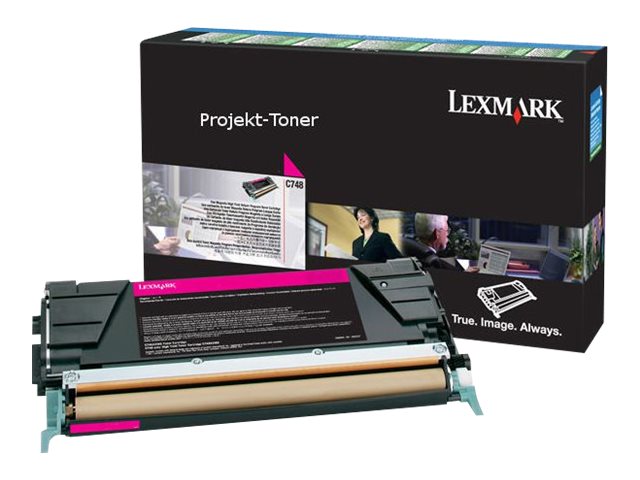 LEXMARK C748 Toner magenta Standardkapazität 10.000 Seiten 1er-Pack Corp.cart.