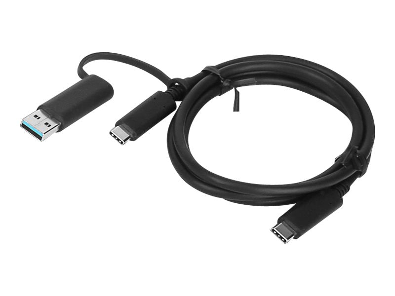 LENOVO HYBRID USB-C WITH USB-A CABLE - Vorderansicht