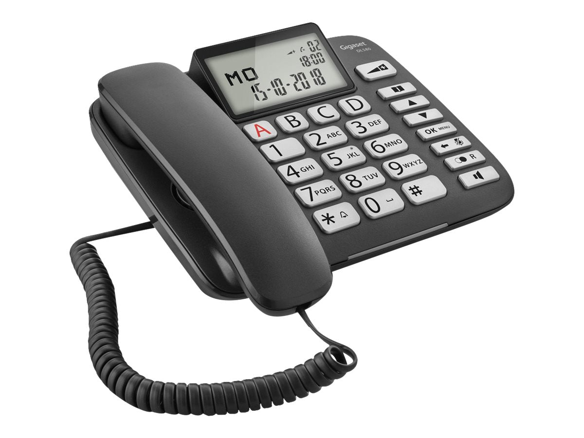 GIGASET DL580 schnurgebundenes Telefon Vorderansicht