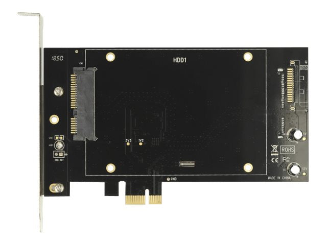 DELOCK PCI Express x1 Karte für 2 x SATA HDD / SSD