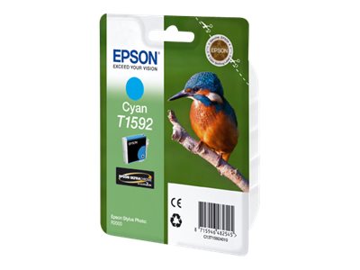 EPSON T1592 Tinte cyan Blisterverpackung