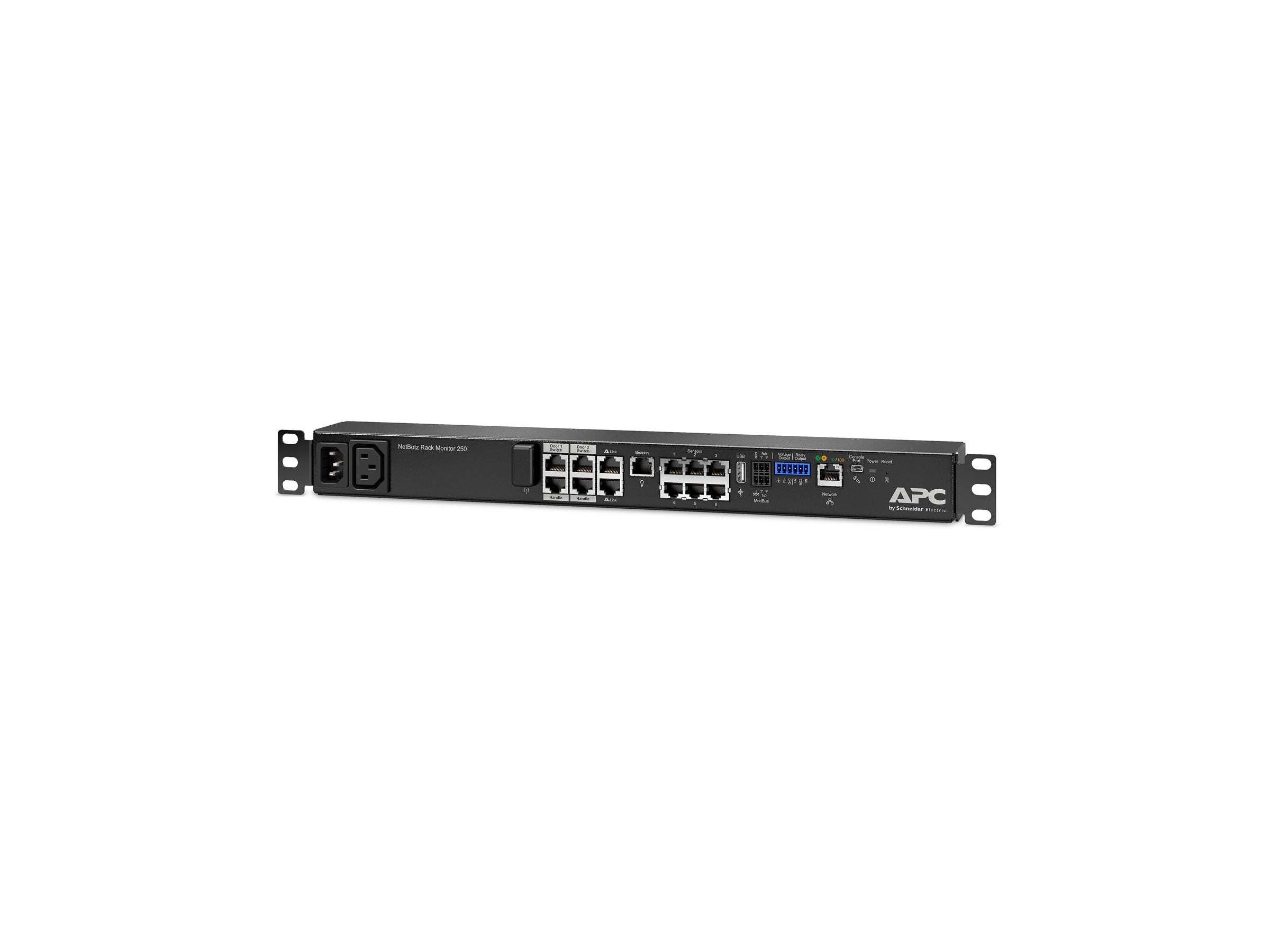 APC NetBotz Rack Monitor 250 Rückansicht