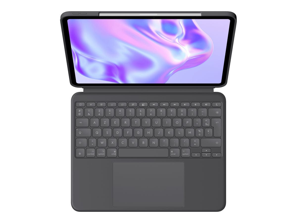 LOGITECH Combo Touch für iPad Pro 13inch M4 GRAPHITE - Vorderansicht