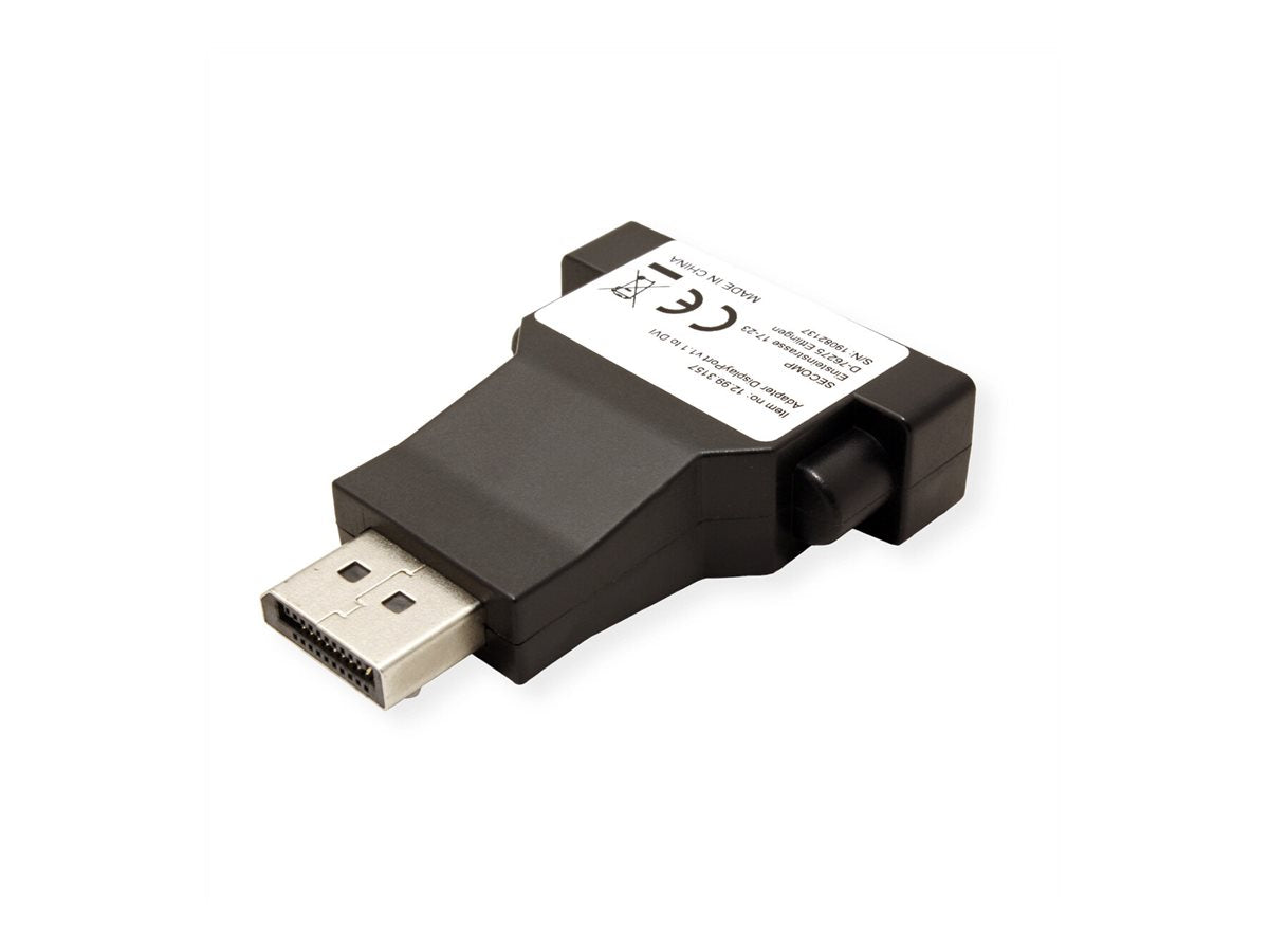 VALUE DisplayPort-DVI Adapter DP Stecker-DVI Buchse