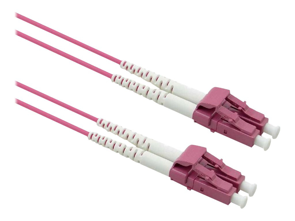 ROLINE LWL-Kabel 50/125um OM4 LC/LC stahlarmiert LSOH violett 20m - Detailansicht