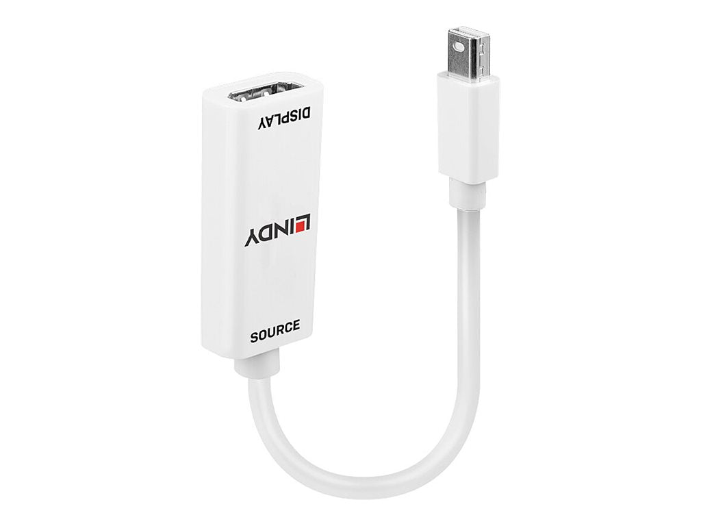 LINDY Mini-DisplayPort an HDMI 4K Adapterkabel Anschlussansicht