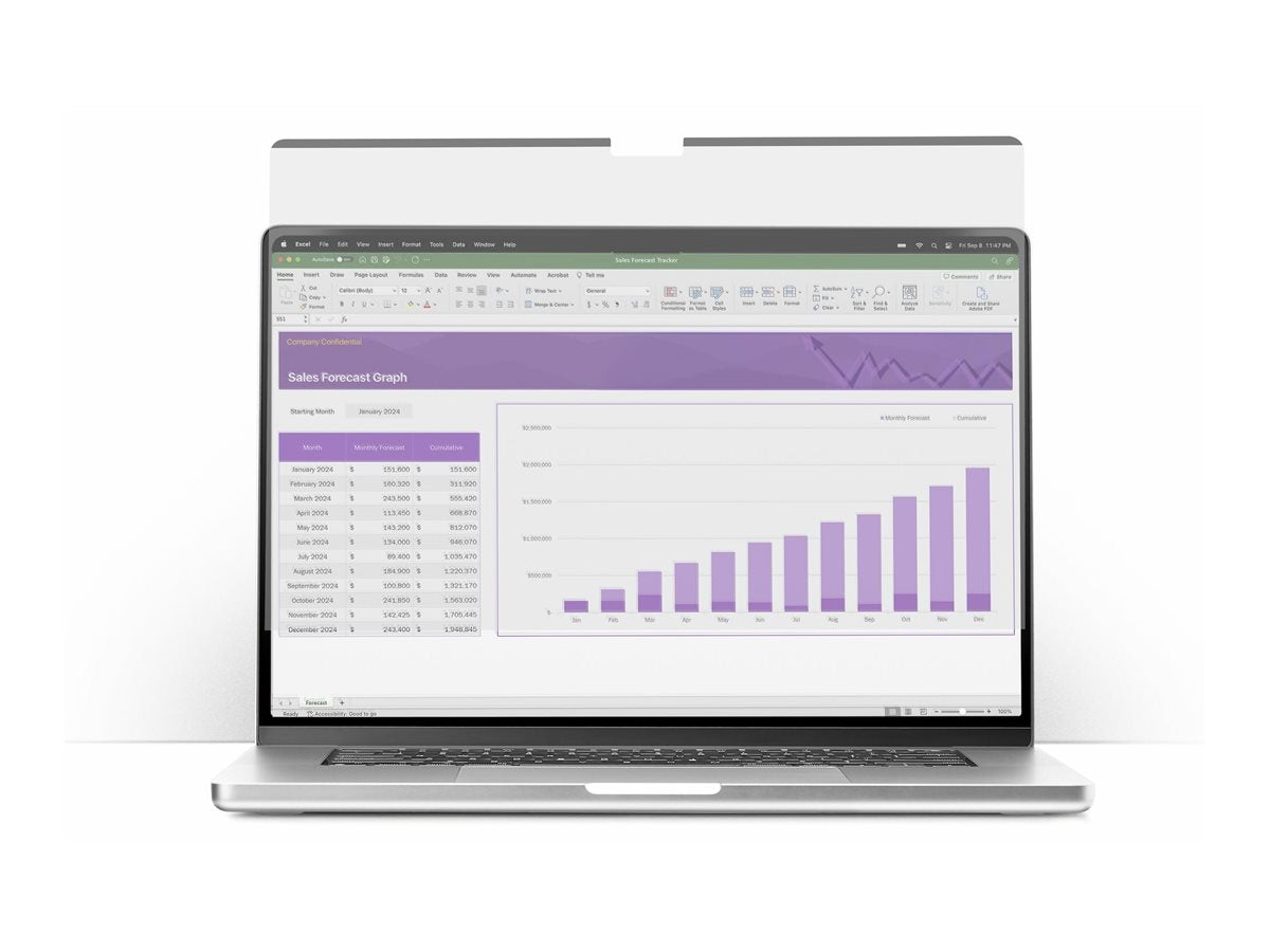 STARTECH.COM 17 Zoll Touch Laptop Sichtschutz Detailansicht