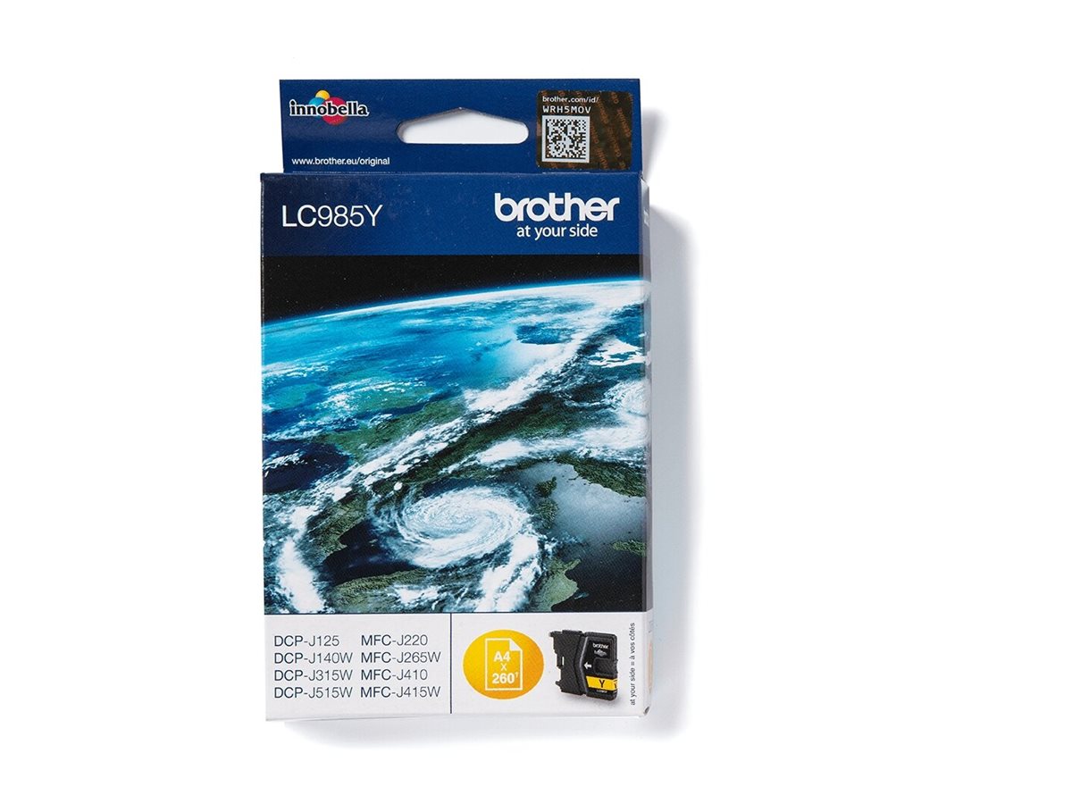 BROTHER LC-985 Tinte gelb Verpackung