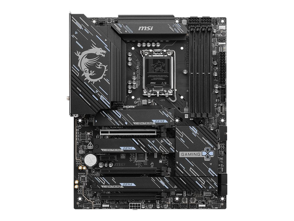 MSI Z890 GAMING PLUS WIFI Motherboard Vorderansicht