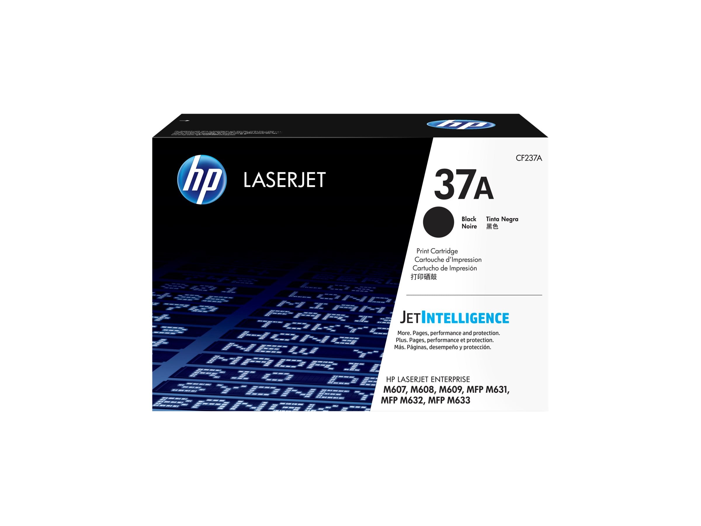 HP 37A Tonerpatrone Vorderansicht