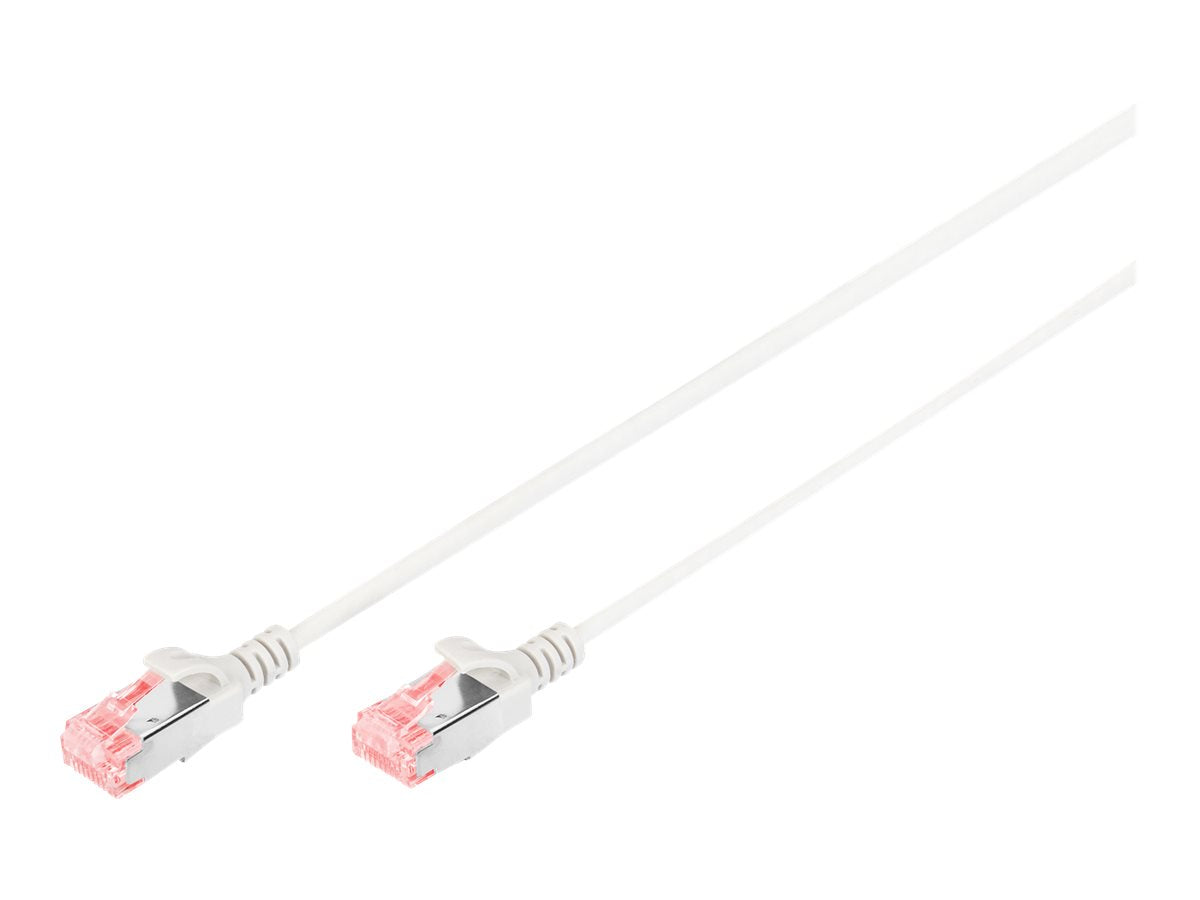DIGITUS CAT 6 U-UTP Slim Patchkabel Cu LSZH AWG 28/7 Vorderansicht