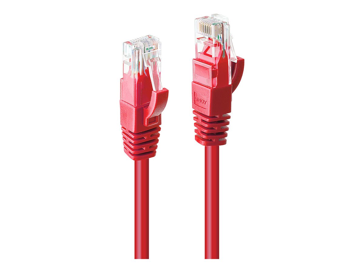 LINDY Cat.6 U/UTP Kabel, rot, 20m - Verpackung