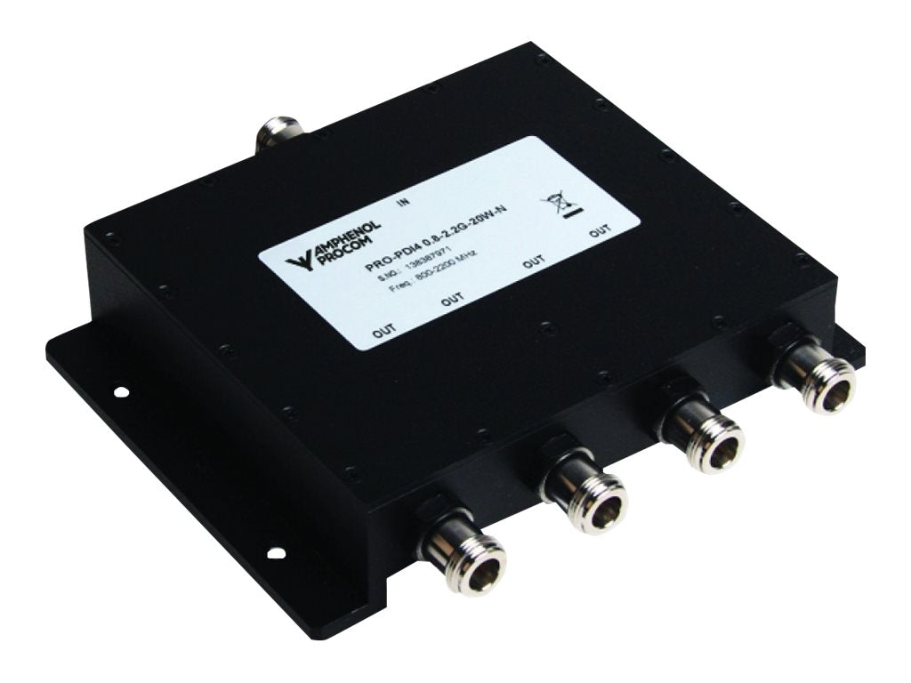 PROCOM PRO-PDI4-0.8-2.2G-20W-N Leistungssplitter Vorderansicht