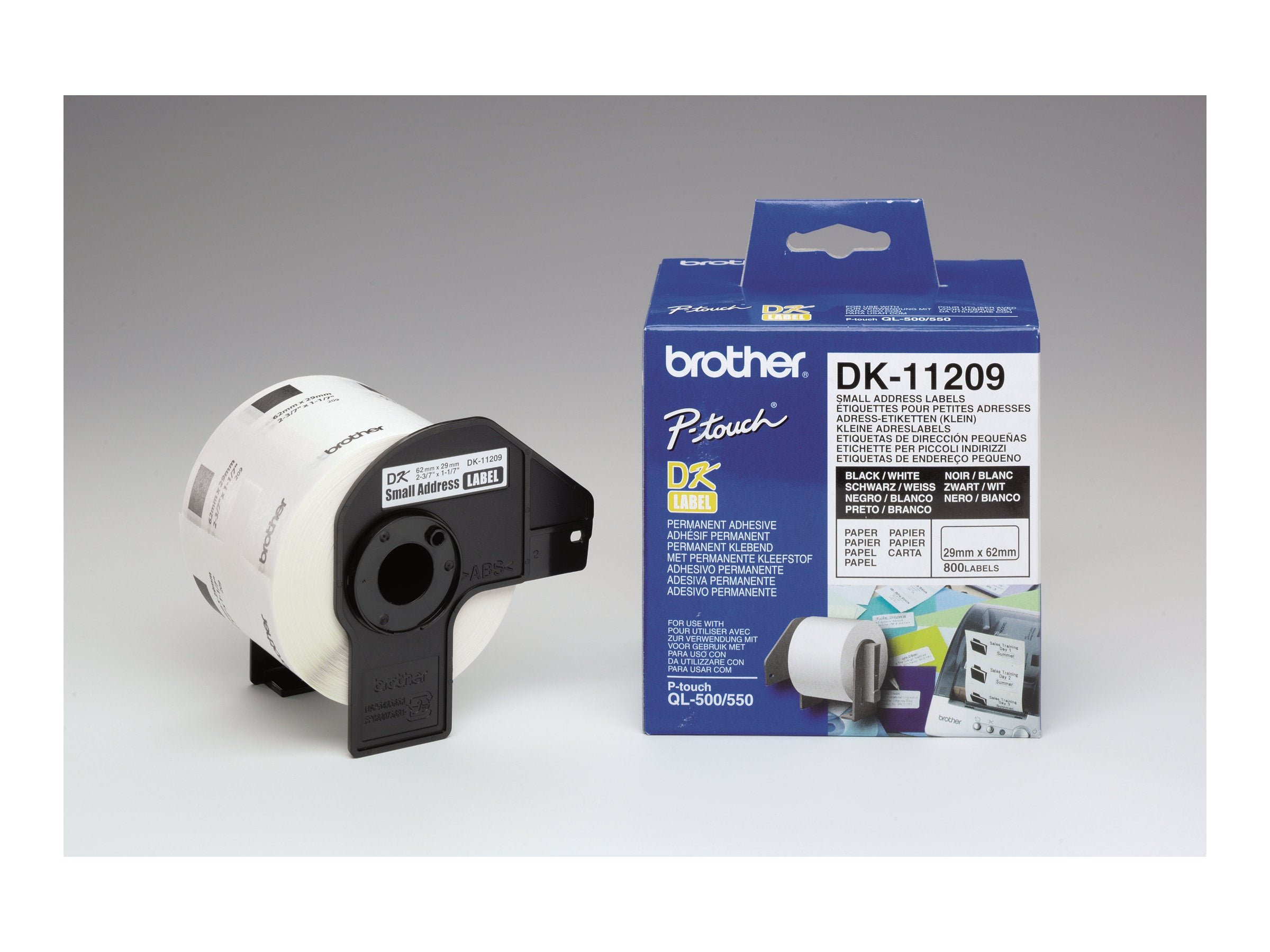 BROTHER P-Touch DK-11209 Adressetiketten Vorderansicht