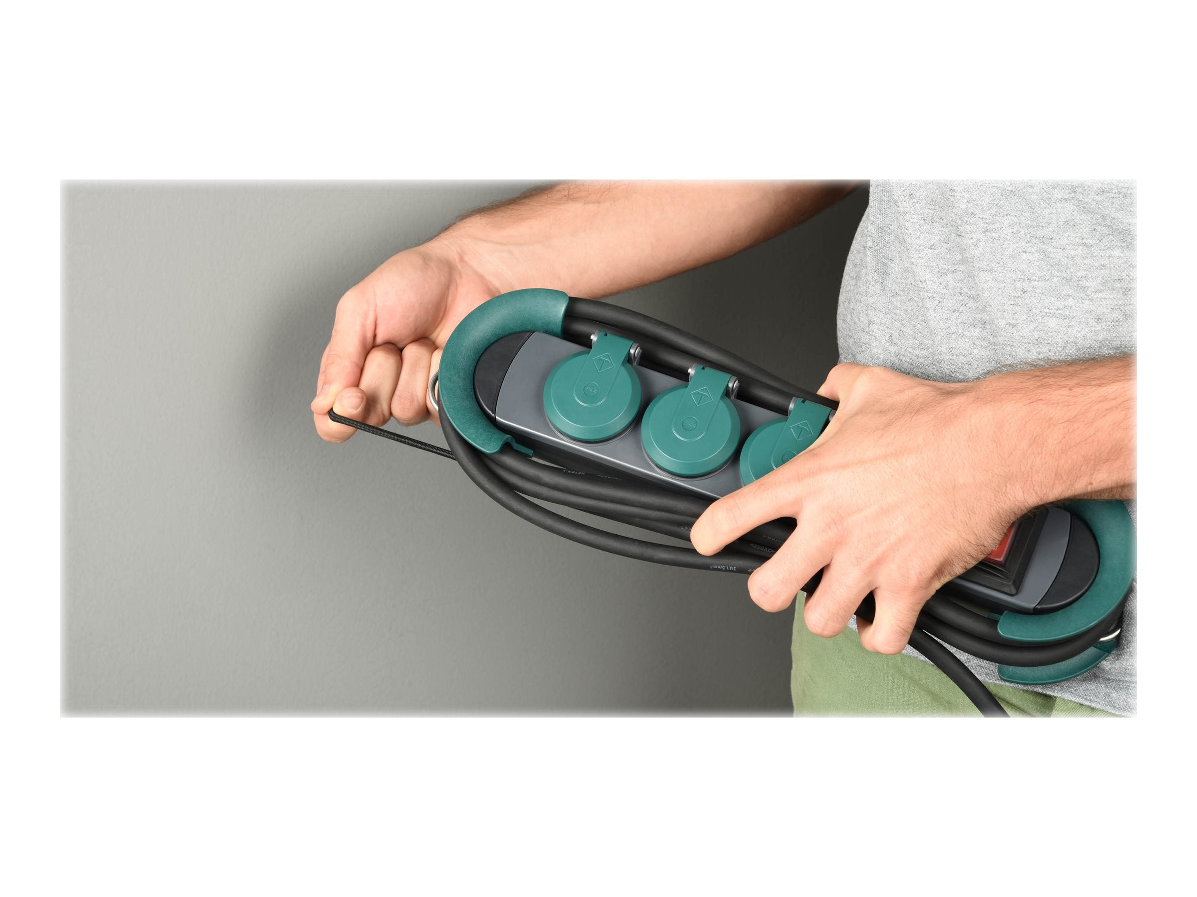 BACHMANN HOOK Outdoor Steckdosenleiste Verpackung