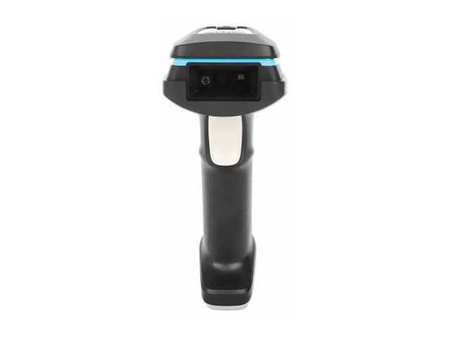 Vorderansicht des MANHATTAN Kabellosen 2D Long Range LED-Barcodescanners