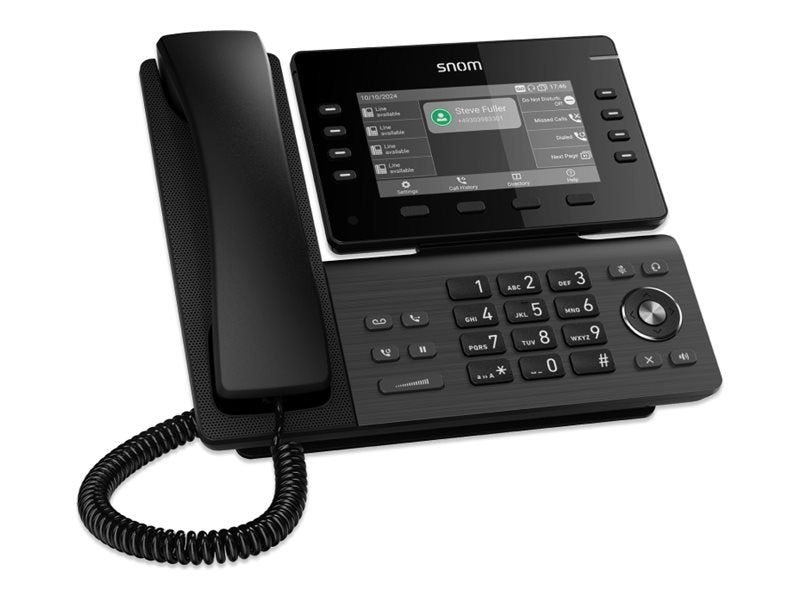 SNOM D812 Desk Phone Vorderansicht