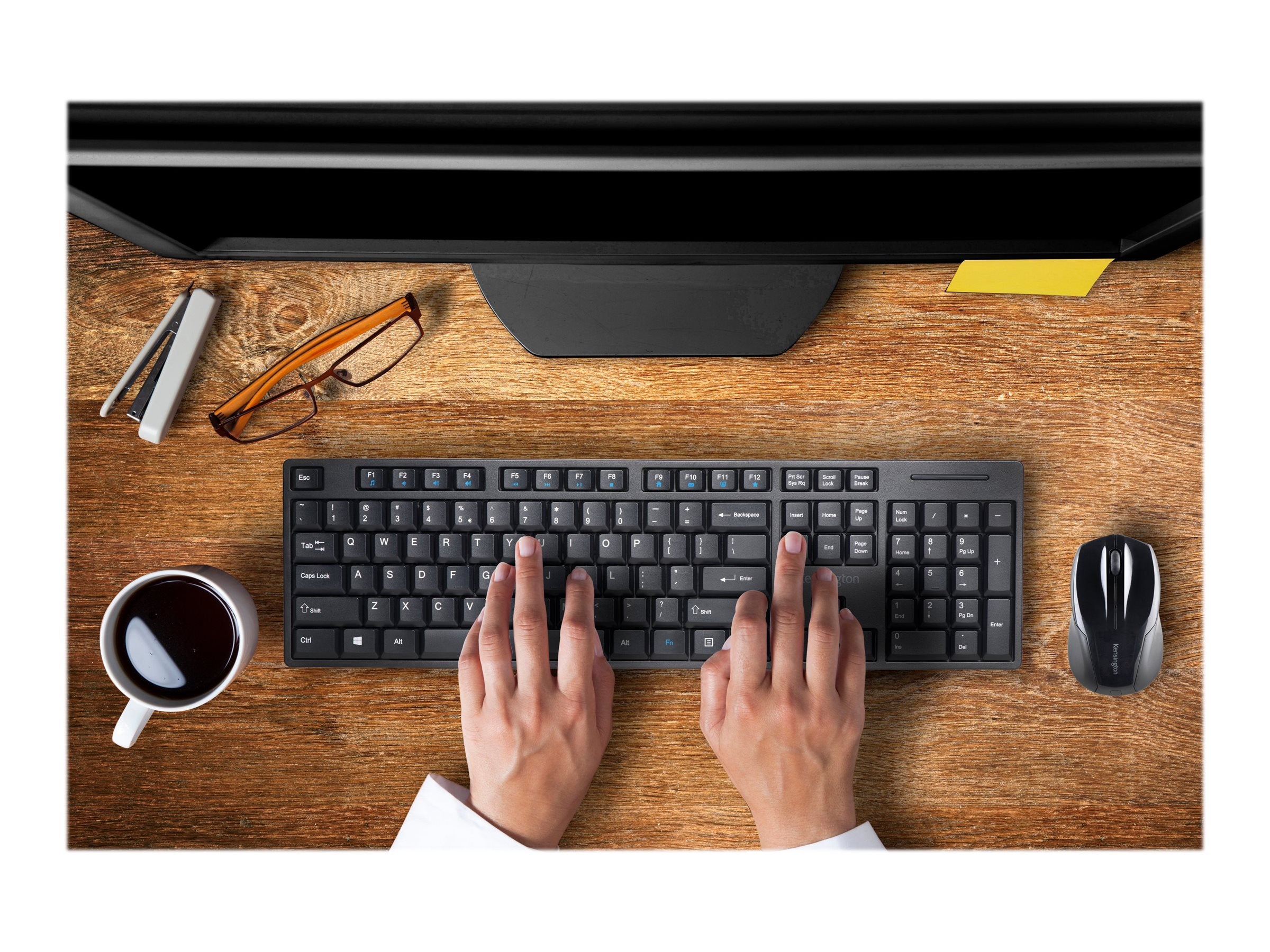 KENSINGTON Pro Fit flaches kabelloses Desktop Set - Vorderansicht