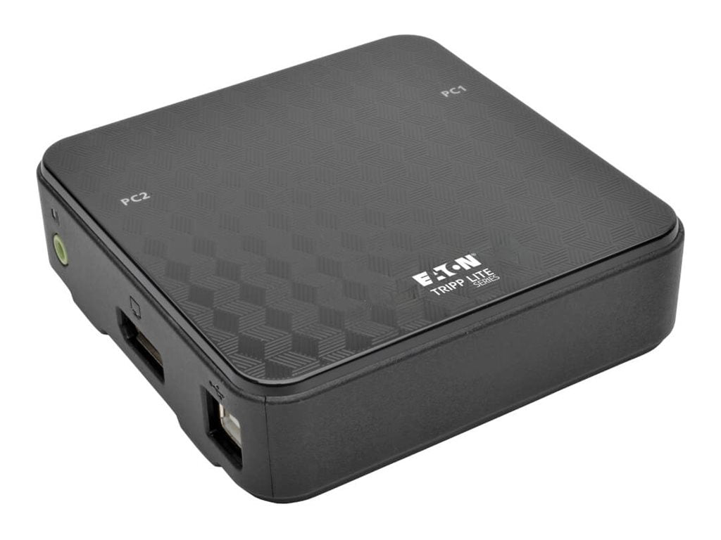EATON TRIPPLITE 2-Port DisplayPort 1.2 KVM Switch mit Kabeln