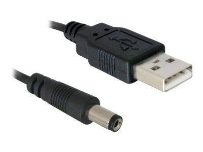 DELOCK Kabel USB Power Hohlstecker 5,4mm - Vorderansicht