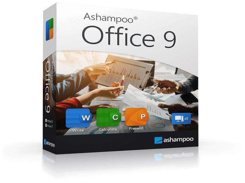 ASHAMPOO Office 9 Vorderansicht