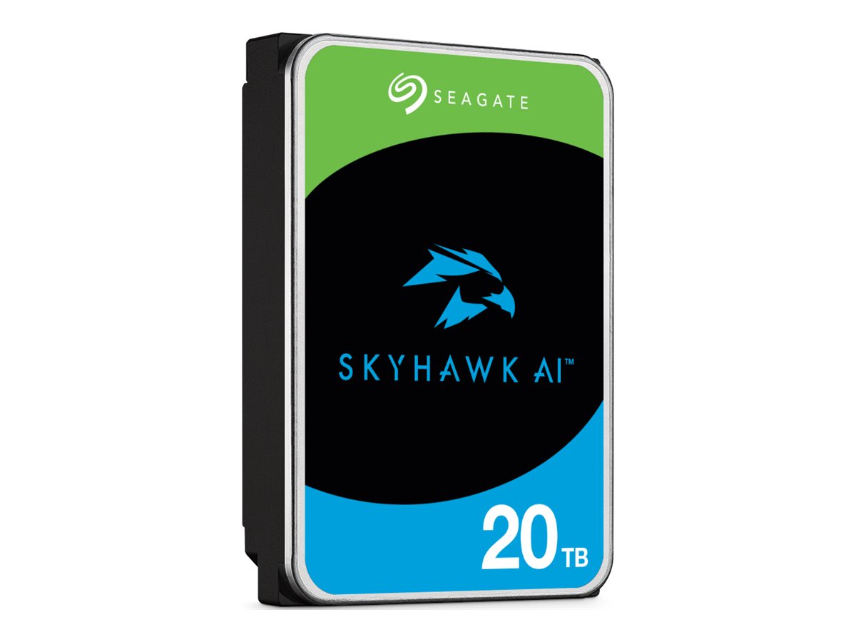 SEAGATE Surveillance Video Optimized AI Skyhawk 20TB HDD SATA 6Gb/s 512MB cache 8