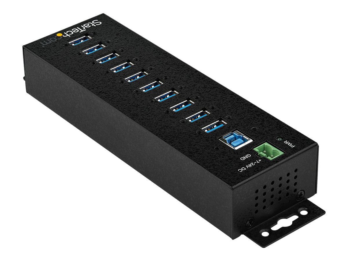 STARTECH.COM 10-Port Industrial USB 3.0 Hub Detailansicht