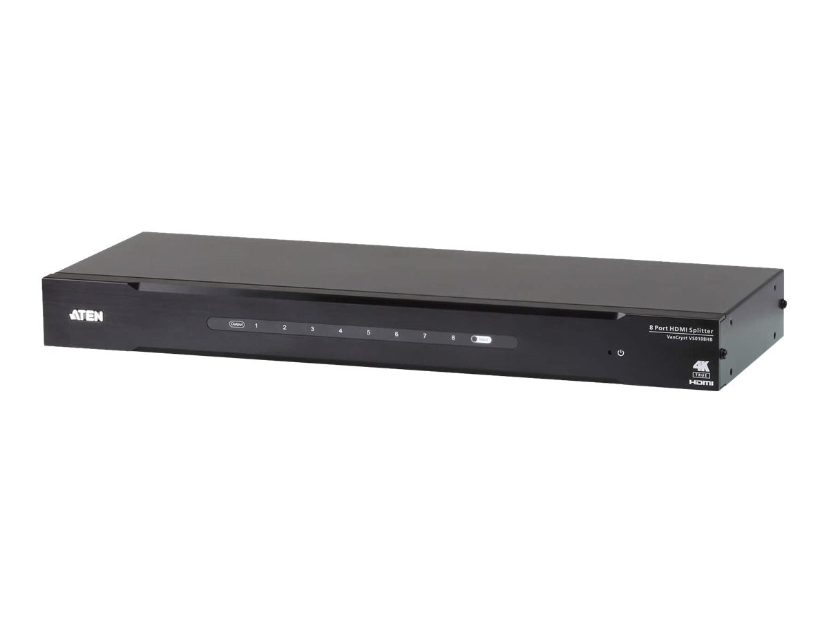 ATEN VS0108HB HDMI True 4K Splitter 8 Ports Vorderansicht