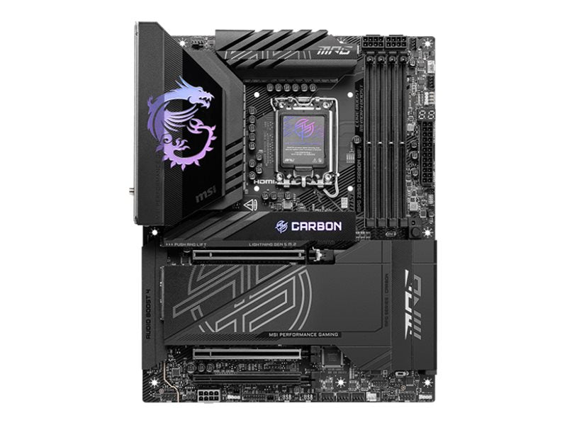 MSI MPG Z890 CARBON WIFI LGA1851 Vorderansicht