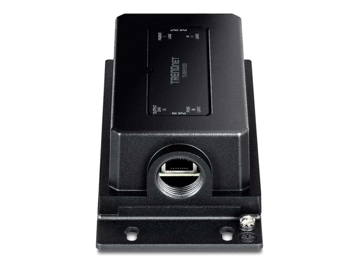 TRENDNET TI-BEP200 Outdoor PoE+ Extender 2-Port Industrial Gigabit Aktiv/Passiv
