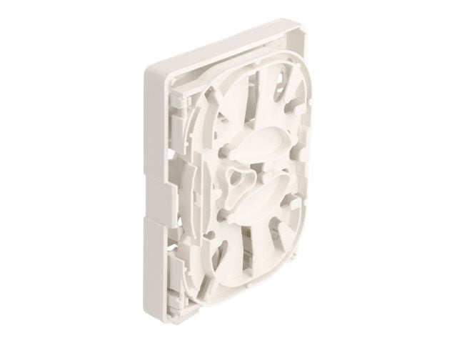 DELOCK LWL Anschlussdose zur Wandmontage für 2 x SC Simplex oder LC Duplex weiss