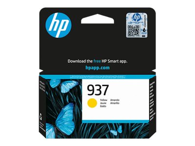 HP 937 Yellow Original Ink Cartridge - Vorderansicht