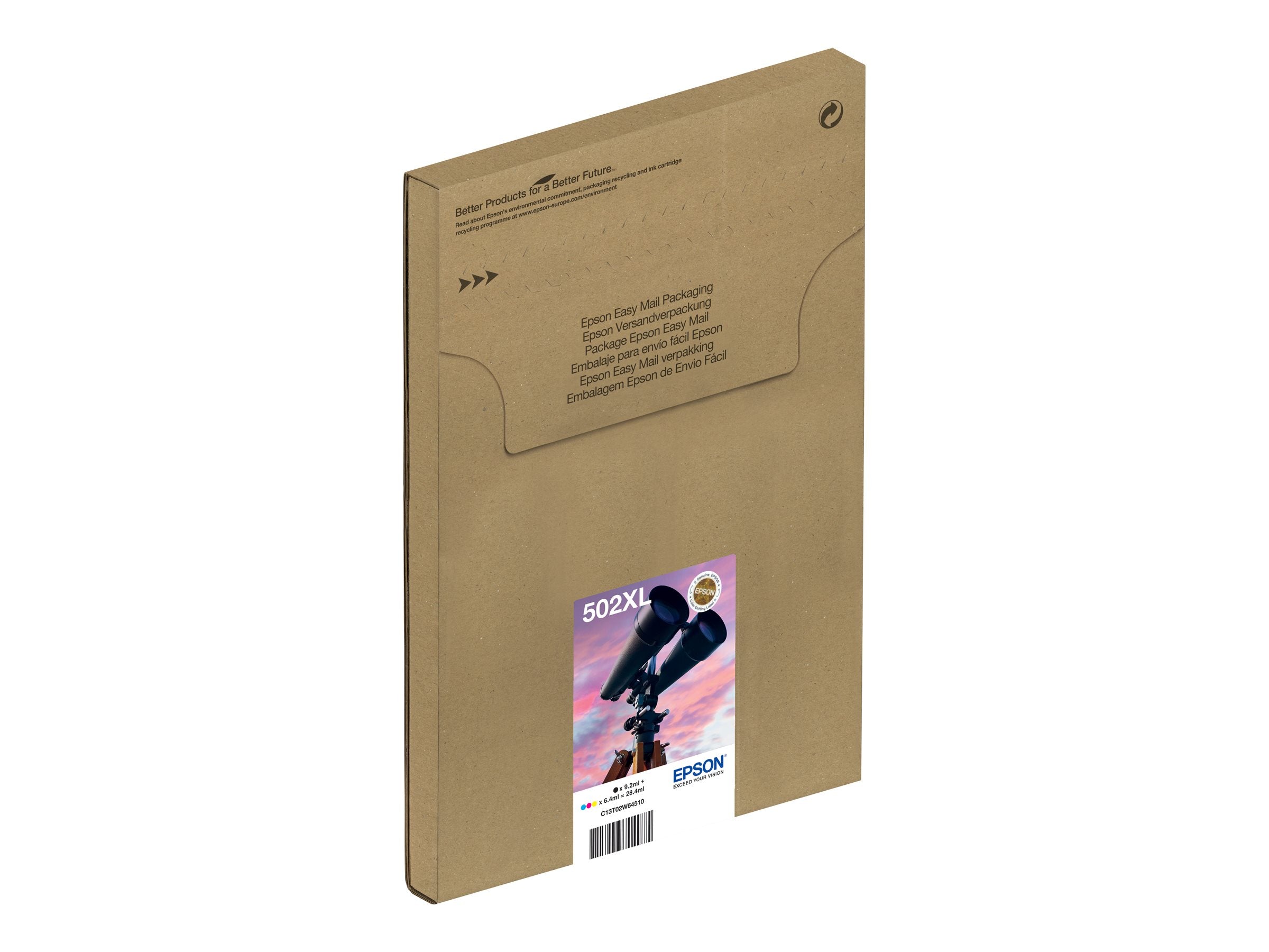 EPSON 1LB Multipack 4colours 502XL EasyMail Vorderansicht