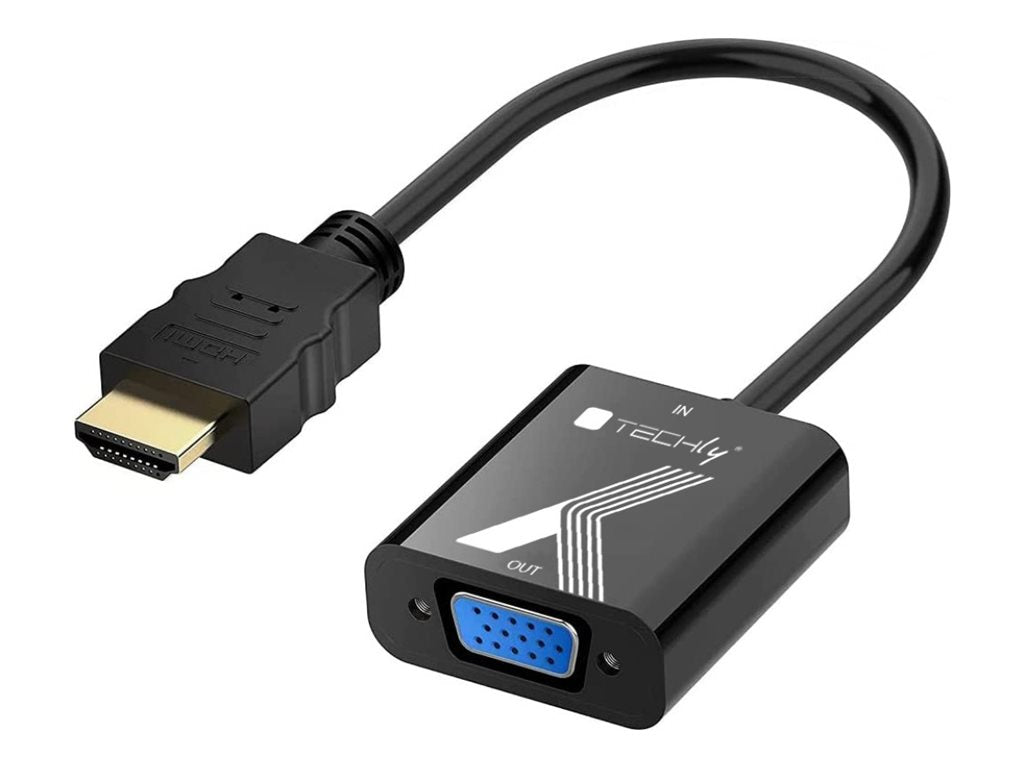 TECHLY HDMI/VGA Konverter 0,1m - Vorderansicht