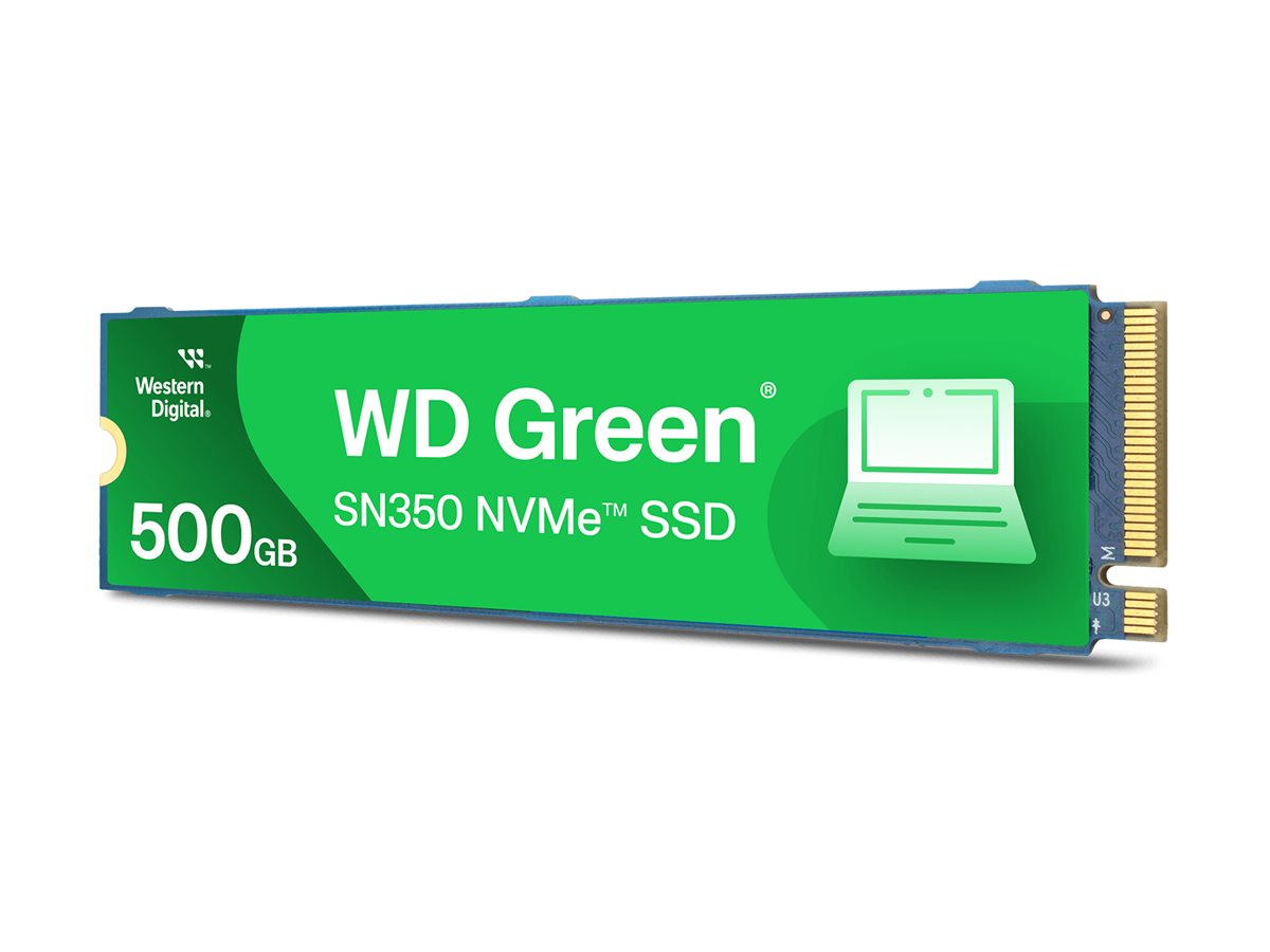 WD Green SN350 NVMe SSD 500GB Verpackung