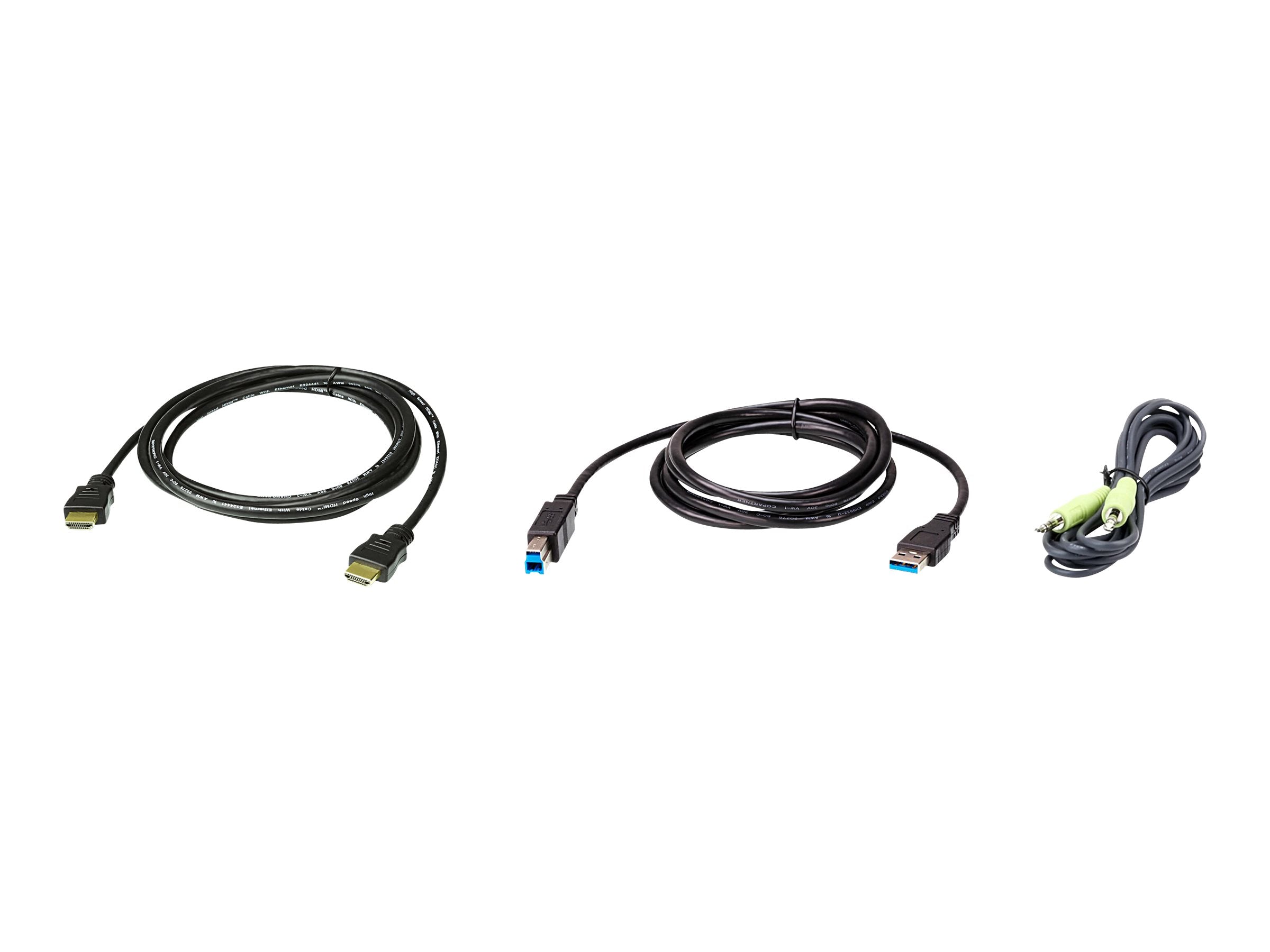 ATEN 2L-7D02UHX3 USB HDMI KVM Kabel-Kit Vorderansicht