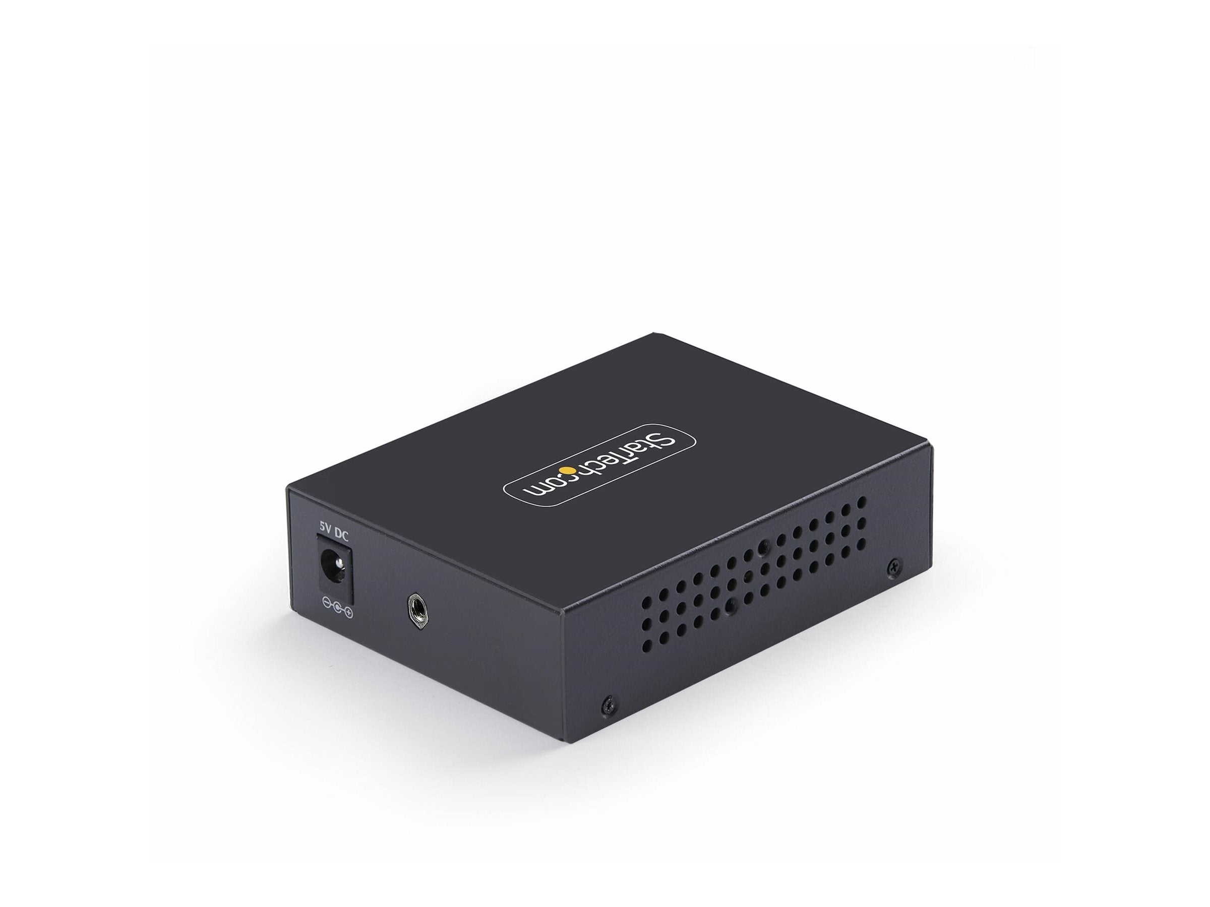 STARTECH.COM 10GbE SFP+ Glasfaser Medienkonverter 10 Gigabit Ethernet RJ45 auf 10GBASE-X SFP+ Single und Multimode 16K Jumbo Frames